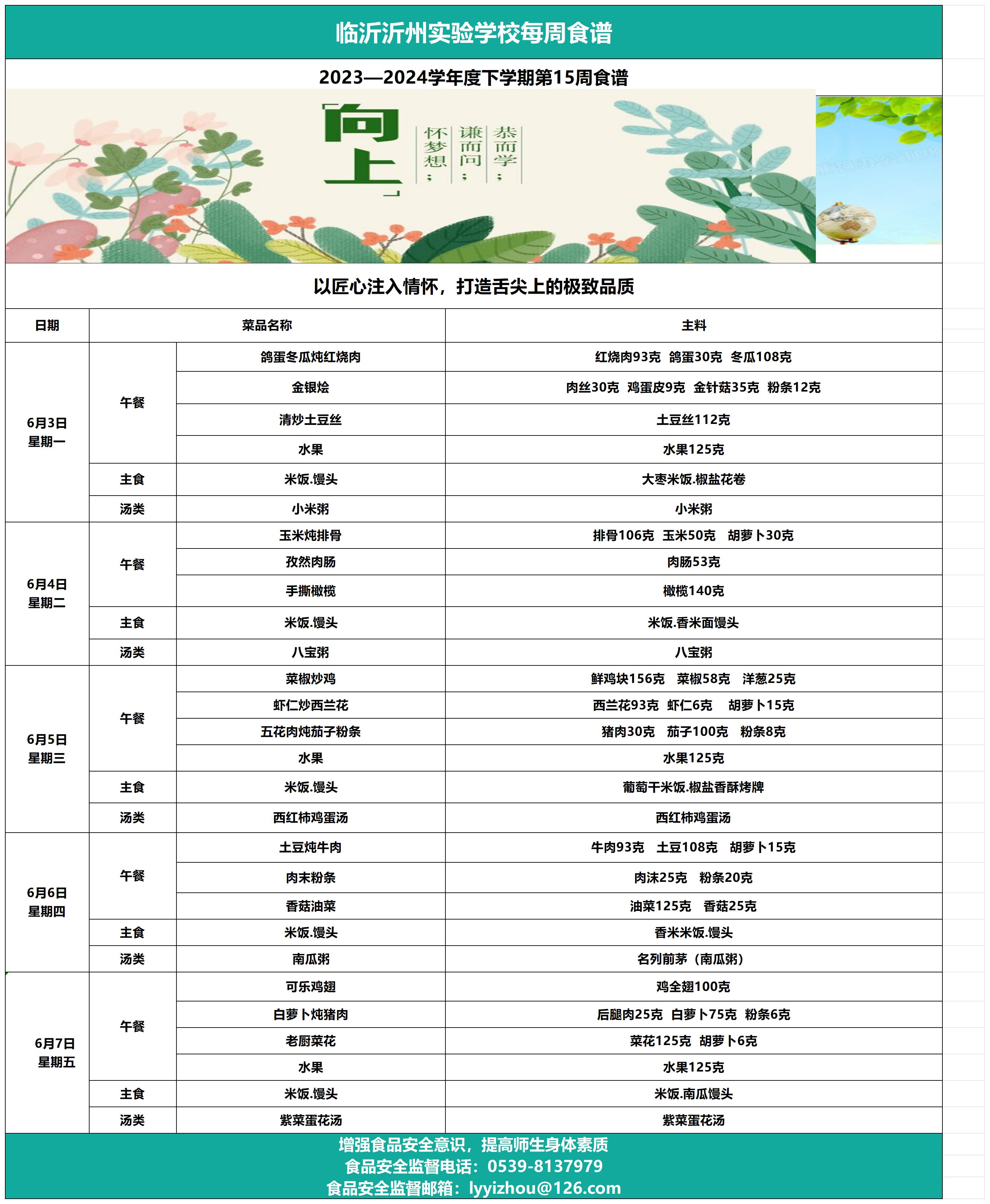 临沂沂州实验学校第15周食谱_Sheet1(1).jpg